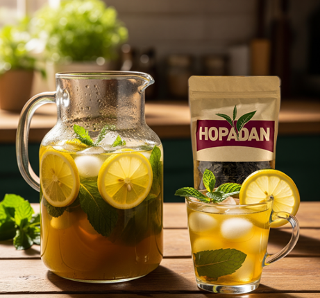 Ferahlık Dolu Bir Yaz Keyfi: Hopadan Yeşil Çay ile Soğuk Çay Tarifi