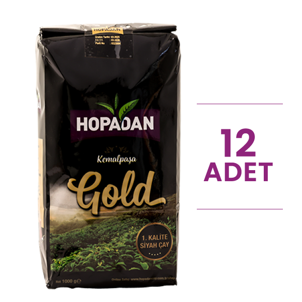 Gold Çay 1000 gr (12 Paket)