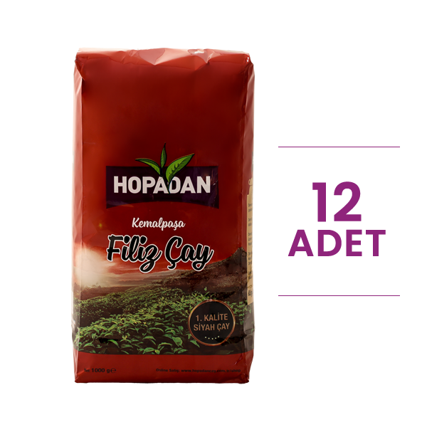 Filiz Çay 1000 gr (12 Paket)