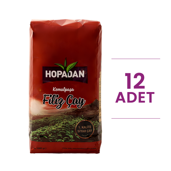 Filiz Çay 1000 gr (12 Paket)