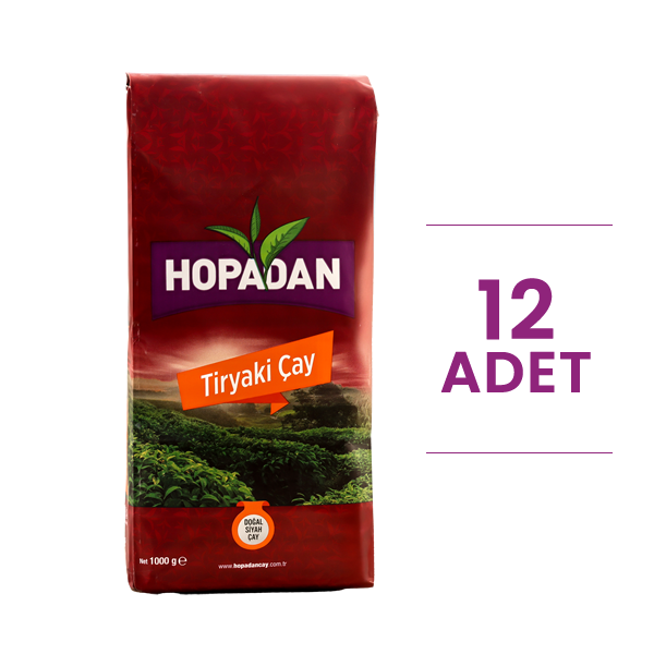 Tiryaki Çay 1 Kg (12 Paket)