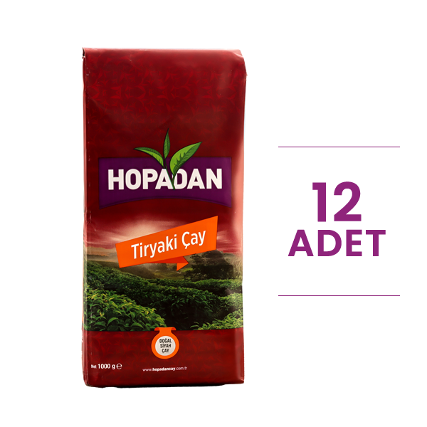 Tiryaki Çay 1 Kg (12 Paket)