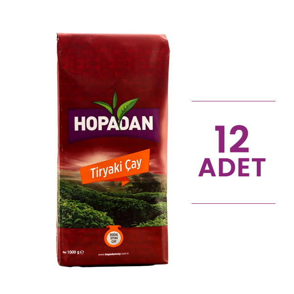 Tiryaki Çay 1 Kg (12 Paket)